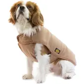 Fashion Dog Fleece-Hundemantel - Camel/Beige - 39 cm
