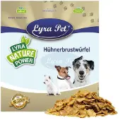 Lyra Hühnerbrustwürfel 1 kg Futter