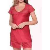 Lingadore Nachtkleid Earth Red | Grösse: XL | Farbe: Rot