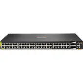 HP Aruba Networking CX 6200M 48G Class4 PoE 4SFP+ Switch, Managed, L3, Gigabit Ethernet (10/100/1000), Power over Ethernet (PoE), Rack-Einbau