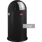 Wesco Abfallsammler "Pushboy" 50000 ml schwarz matt
