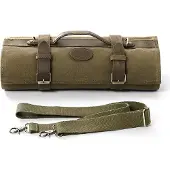 HEZHEN - Messertasche grün