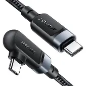 Acefast C5-03, 2 m, USB C, USB C, 20 Gbit/s, Schwarz