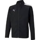 Puma Unisex Kinder Teamliga Training Jacket Jr Sweater, Black-White, 1