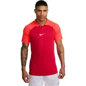 Nike Academy Pro Poloshirt Rot Weiss F657 || Größe XL