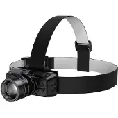 Superfire flashlight mounted on the head USB 300lm
