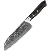 Xinzuo - Damast Santoku-Messer - B13H Yu Serie