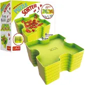 Trefl Puzzle Sorter, Puzzle-Sortiertablett, 10 Jahr(e), Grün