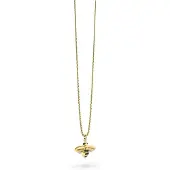 Metalmorphose On-Shirt Long Necklace Bee