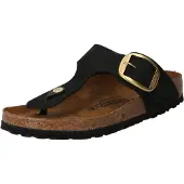 Birkenstock Gizeh Big Buckle Pantolette Schwarz in Gr. 36