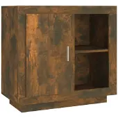 vidaXL Sideboard Räuchereiche 80x40x75 cm