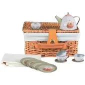 Egmont toys Teeset Dose Wald in Weidenkorb 27x21x12 cm