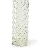 &k amsterdam &klevering - Marshmallow Vase 33 x Ø 12 cm, grün