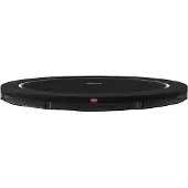 Berg Bodentrampolin Favorit InGround 430 Stahlrahmen Schwarz