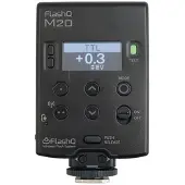 FlashQ M20 mit einem Transmitter (für FUJIFILM TTL)