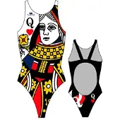 Turbo Queen Of Hearts Badeanzug