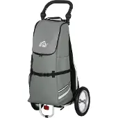 HOMCOM 2 in 1 Lastenanhänger Fahrradanhänger 12 Zoll-Luftreifen 24,3kg max