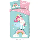 Good Morning Bettwäsche Heaven Multi Baumwolle-140 x 200 / 220 cm | 1-Persoons
