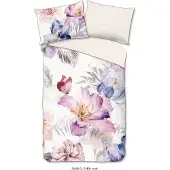 Descanso Bettwäsche Caen Multi Satin-140 x 200 / 220 cm | 1-Persoons