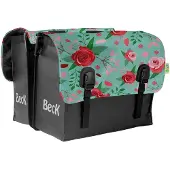 Beck Classic Flowers Fahrradtasche