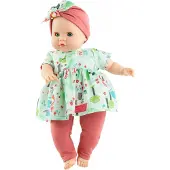 Paola Reina Babypuppe Patri 36cm multicolor mit weichem Körper