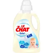 Le Chat 8x Flüssigwaschmittel für 32 Waschgänge – Bébé