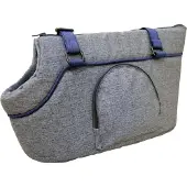 Kerbl Reisetasche für Hund Marie, grau 46x23x25cm