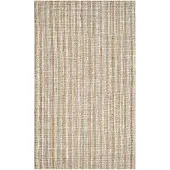 Safavieh Jute-Teppich "Aegina" in Hellbraun/ Hellblau - 152x244 cm