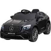 HOMCOM Kinderfahrzeug Elektroauto Mercedes-Benz Fernbedienung MP3 PP 2 Farben