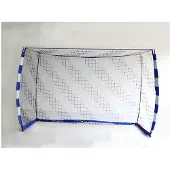 Powershot Handballtor Mit Schnellmontage Weiß,Blau 3 x 2 m Weiß,Blau 3 x 2 m