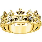 Thomas Sabo Ring Krone gold