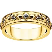Thomas Sabo - TR2306-414-11-68 - Ring - Damen - 925er Silber vergoldet - Weite 68