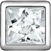 Thomas Sabo Einzel Ohrstecker Weisser Stein Silber
