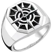 Thomas Sabo - TR2274-641-11-50 - Unisex-Ring - 925er Silber - REBEL AT HEART - Weite 50