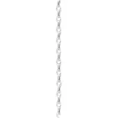Thomas Sabo Charm-Kette "Ankerkettengliederung, 3,0 mm breit" Gr. 80, silber (silberfarben), Halsketten, Damen, 80, Silber 925 (recycelt), Charm-Kette