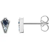 Thomas Sabo Ohrstecker Royalty mit Steinen Silber