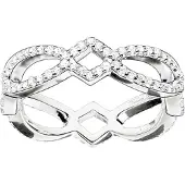 Thomas Sabo Eternityring Love Knot Zirkonia TR2085-051-14