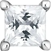 Thomas Sabo Einzel Ohrstecker Weisser Stein Silber
