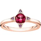 Thomas Sabo Ring Farbige Steine rosé