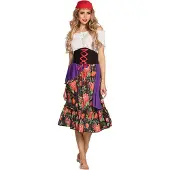 Boland Zigeunerin Kostüm: Gypsy Rilana Kleid