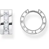 Thomas Sabo Creolen Weisse Steine Pavé Silber