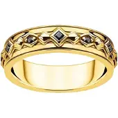 Thomas Sabo - TR2306-414-11-48 - Ring - Damen - 925er Silber vergoldet - Weite 48