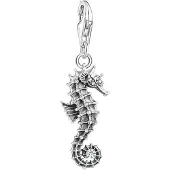 Thomas Sabo Charm-Anhänger Seepferdchen Silber