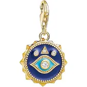 Thomas Sabo Blaues Nazar Auge 1663-565-32 Charm Anhänger