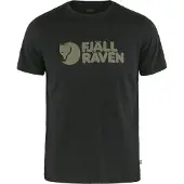 Fjällräven T-Shirt Logo Black Herren-M