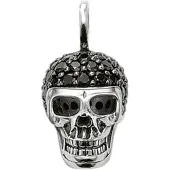 Thomas Sabo Anhänger Totenkopf Pavé