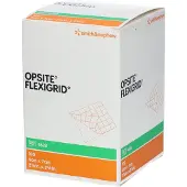 Smith&Nephew Opsite Flexigrid Transparenter Wundverband 6x7cm steril 100 St