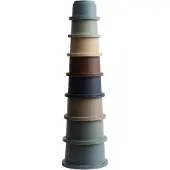 Mushie Stapelbecher, Forest, Babyspielzeug