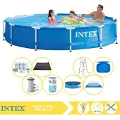 Intex Frame Pool Rund - 366x76 cm - 9-teilig S31573