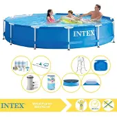 Intex Frame Pool Rund - 366x76 cm - 9-teilig S31576